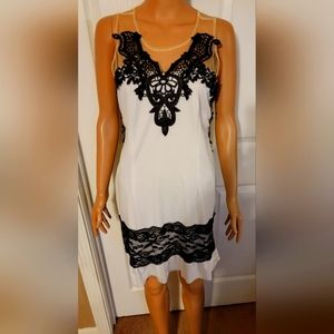 Black and White Dress